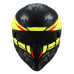 Мотошлем SUOMY ARMOR HI VOLT, цвет Черный Матовый/Желтый, Размер M