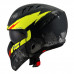 Мотошлем SUOMY ARMOR HI VOLT, цвет Черный Матовый/Желтый, Размер M