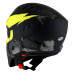 Мотошлем SUOMY ARMOR HI VOLT, цвет Черный Матовый/Желтый, Размер M