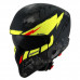 Мотошлем SUOMY ARMOR HI VOLT, цвет Черный Матовый/Желтый, Размер M