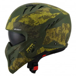 Мотошлем SUOMY ARMOR URBAN SQUAD CAMOUFLAGE, цвет Зеленый Матовый