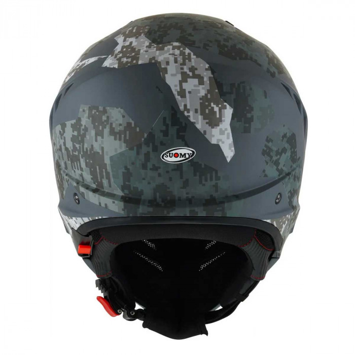 Мотошлем SUOMY ARMOR URBAN SQUAD CAMOUFLAGE, цвет Серый Матовый, Размер XL