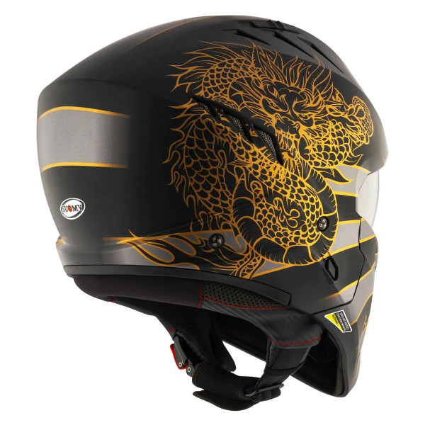 Мотошлем SUOMY ARMOR DRAGON, цвет Серый Матовый, Размер L