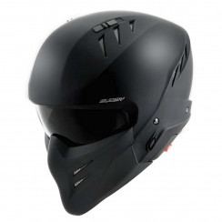 Мотошлем SUOMY ARMOR PLAIN, цвет Черный Матовый, Размер XS