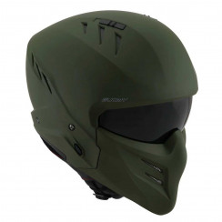 Мотошлем SUOMY ARMOR PLAIN, цвет Зеленый Матовый