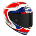 Мотошлем SR-GP EVO AIRSPEED, цвет Красный/Синий, Размер M