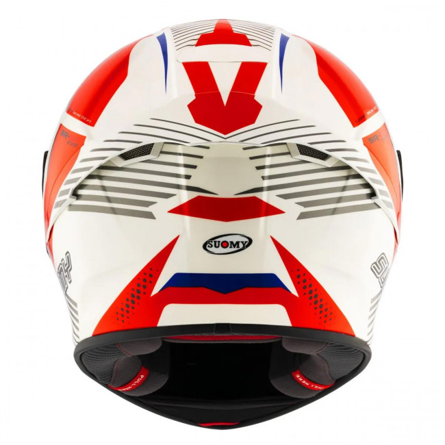 Мотошлем SR-GP EVO AIRSPEED, цвет Красный/Синий, Размер M