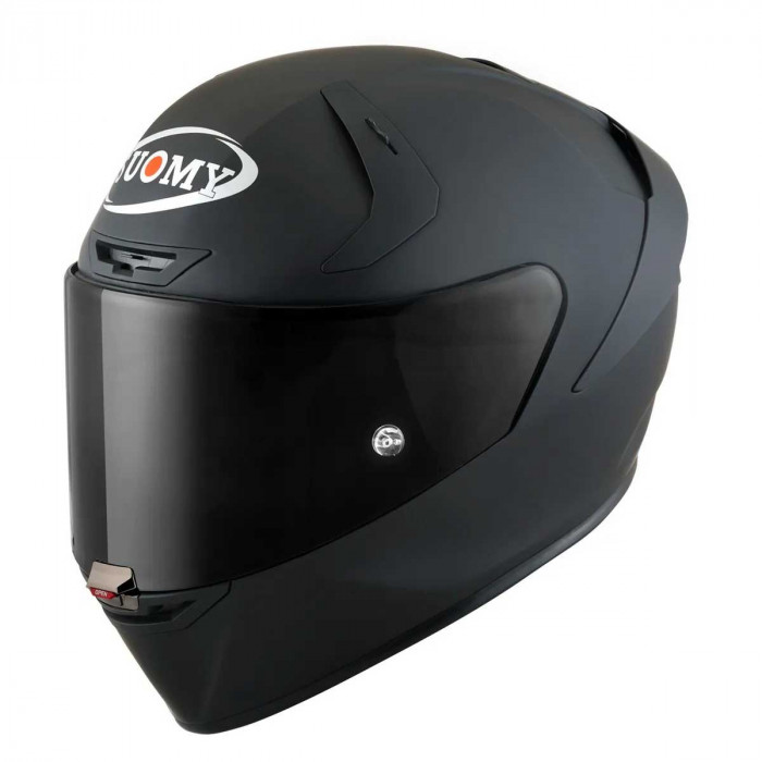 Мотошлем SUOMY SR-GP EVO PLAIN, цвет Черный Матовый, Размер L