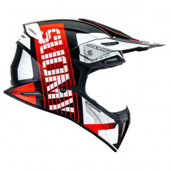 Мотошлем SUOMY X-WING AMPED, цвет Черный/Красный
