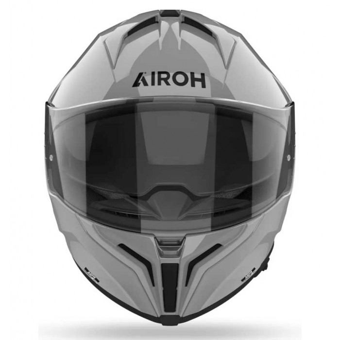 Мотошлем Airoh MATRYX COLOR Gloss, серый, глянцевый, XL