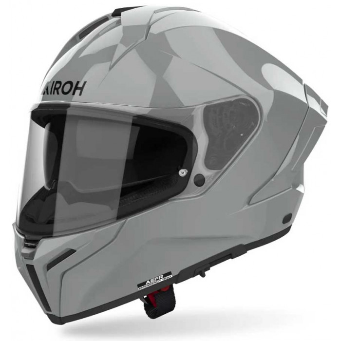 Мотошлем Airoh MATRYX COLOR Gloss, серый, глянцевый, XL