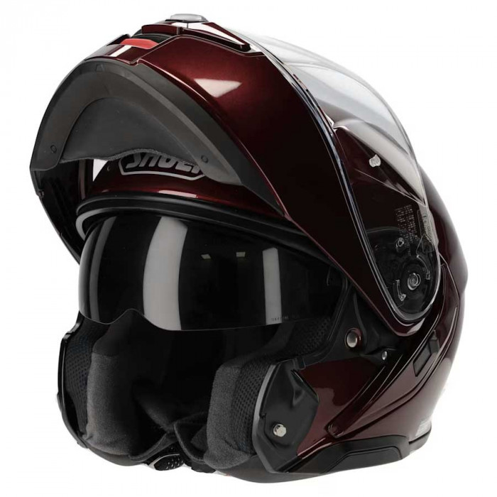 Мотошлем SHOEI NEOTEC III CANDY, гранатовый металлик