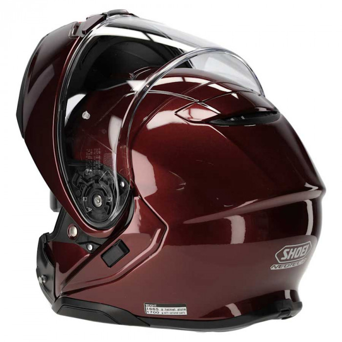 Мотошлем SHOEI NEOTEC III CANDY, гранатовый металлик