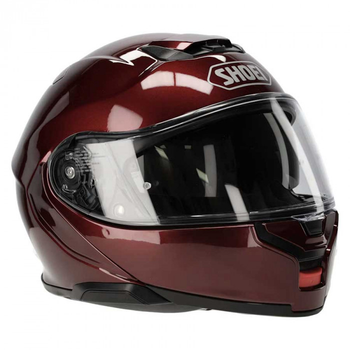 Мотошлем SHOEI NEOTEC III CANDY, гранатовый металлик