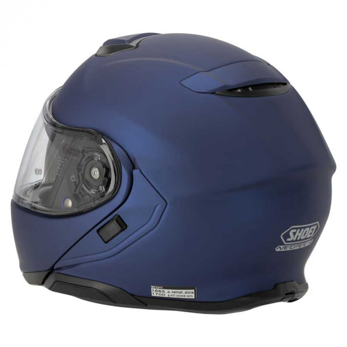 Мотошлем SHOEI NEOTEC III CANDY, синий матовый металлик