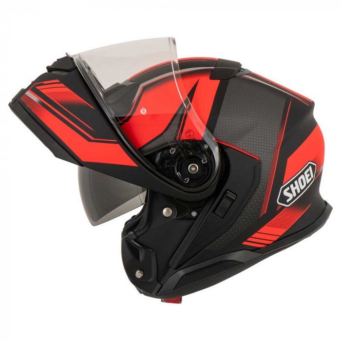 Мотошлем SHOEI NEOTEC III GRASP, красно-черный
