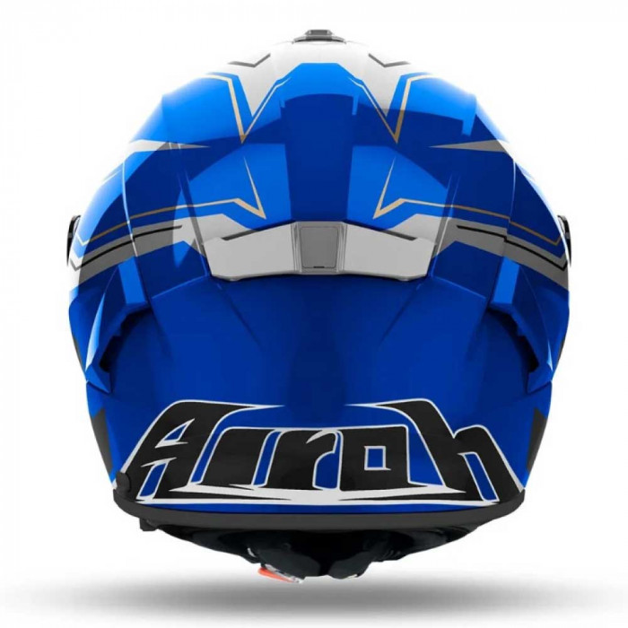 Мотошлем Airoh SPARK DART Gloss, синий, 2XL