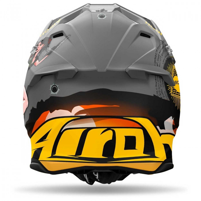 Мотошлем Airoh TWIST ADVENTURE, матовый, 2XL
