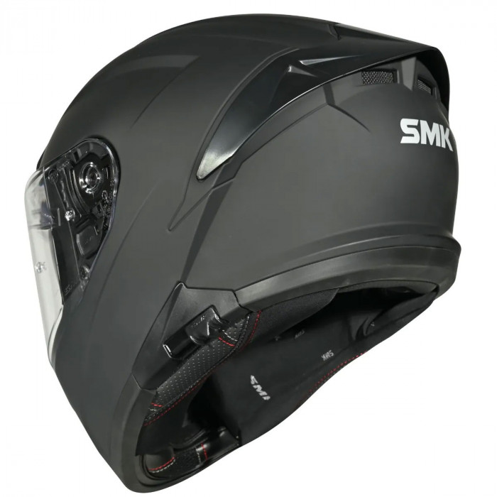 Мотошлем SMK Typhoon, цвет Черный Матовый Matt Black MA200