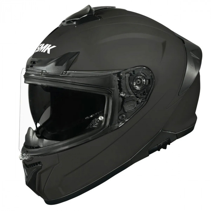 Мотошлем SMK Typhoon, цвет Черный Матовый Matt Black MA200