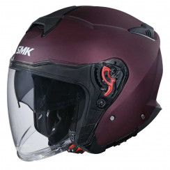Мотошлем SMK GTJ, цвет Красный Wine Red MA300, Размер XS