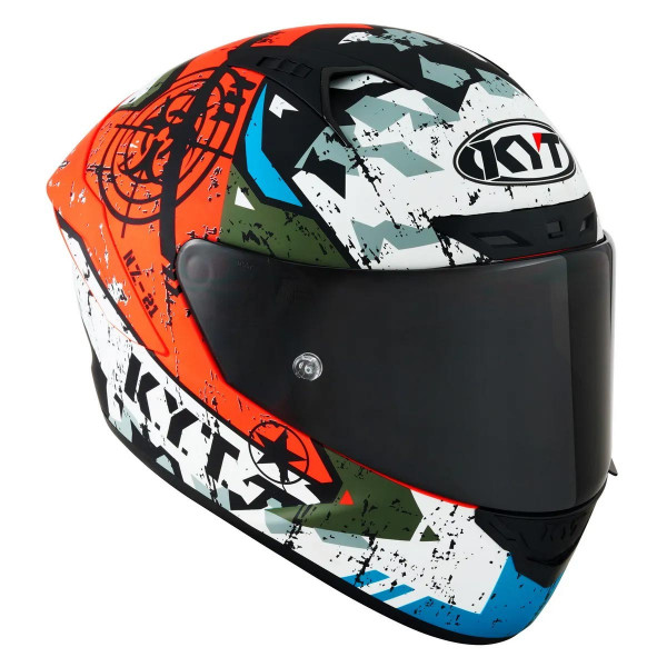 Мотошлем NZ RACE BLAZING, цвет Красный Матовый, Размер L