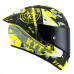 Мотошлем NZ RACE BLAZING, цвет Желтый Матовый, Размер L