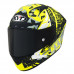 Мотошлем NZ RACE BLAZING, цвет Желтый Матовый, Размер L