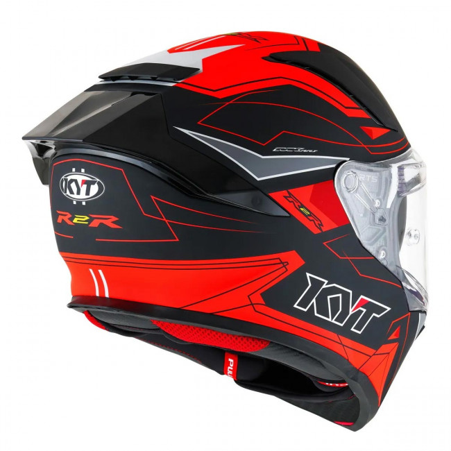 Мотошлем R2R LED, цвет Черный Матовый, Размер 2XL