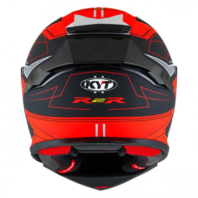 Мотошлем R2R LED, цвет Черный Матовый, Размер 2XL