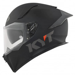 Мотошлем KYT R2R PLAIN, цвет Черный Матовый