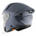 Мотошлем TTR-JET PLAIN, цвет Серый, Размер 2XL