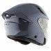 Мотошлем TTR-JET PLAIN, цвет Серый, Размер 2XL
