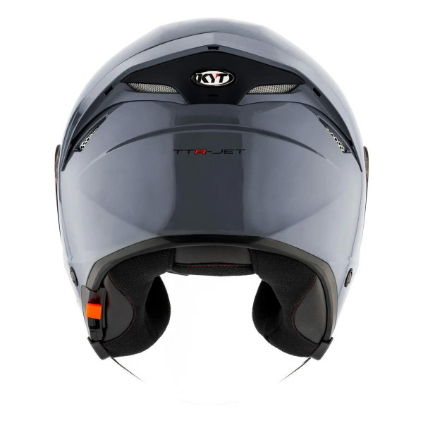 Мотошлем TTR-JET PLAIN, цвет Серый, Размер 2XL