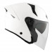 Мотошлем TTR-JET PLAIN, цвет Белый, Размер M