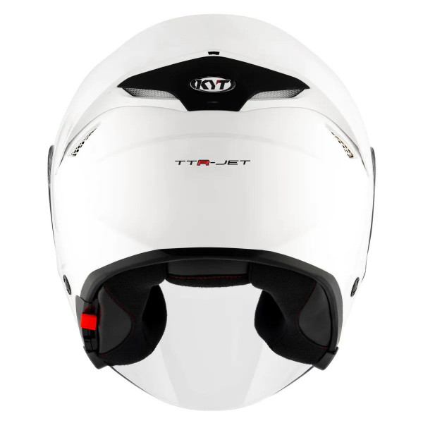 Мотошлем TTR-JET PLAIN, цвет Белый, Размер M