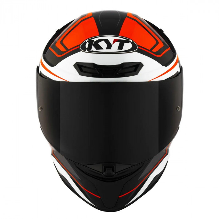 Мотошлем KYT TT-REVO OVERTECH, цвет Черный/Оранжевый, Размер L