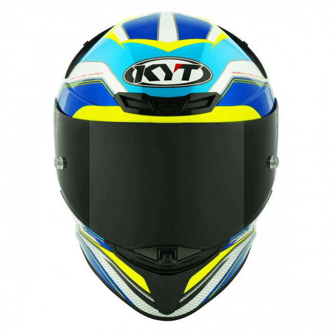 Мотошлем TT-REVO GRAND PRIX, цвет Белый/Синий, Размер L