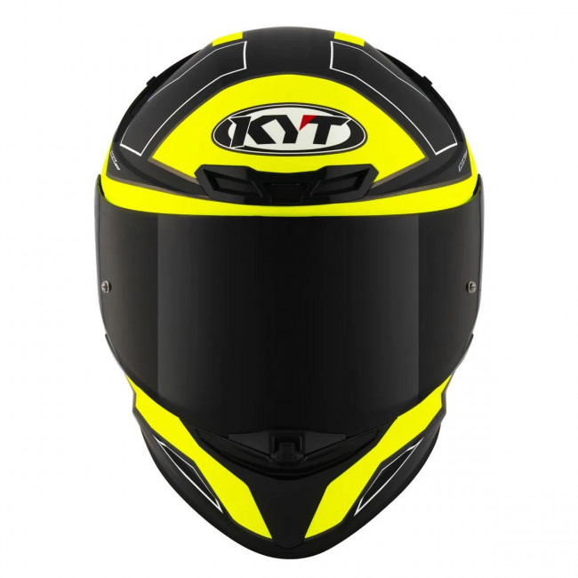 Мотошлем TT-REVO ELECTRON, цвет Черный Матовый/Желтый, Размер M