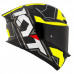 Мотошлем TT-REVO ELECTRON, цвет Черный Матовый/Желтый, Размер M