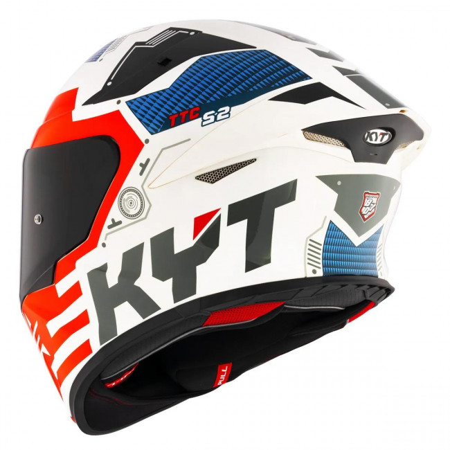 Мотошлем TT-REVO FUSELAGE, цвет Красный, Размер M