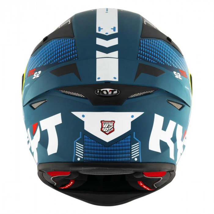 Мотошлем KYT TT-REVO FUSELAGE, цвет Желтый Матовый, Размер S