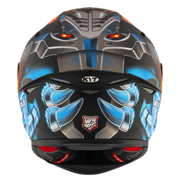 Мотошлем TT-REVO MAGNET, цвет Черный Матовый/Синий/Красный, Размер M