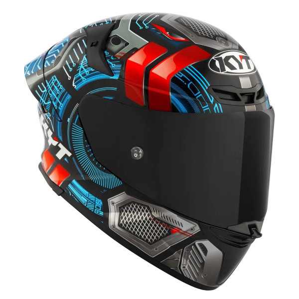 Мотошлем TT-REVO SYNCHROTRON, цвет Черный/Красный, Размер L