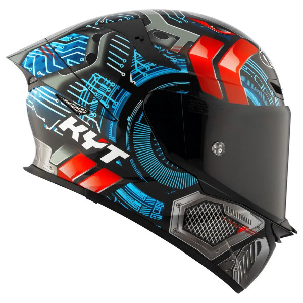 Мотошлем TT-REVO SYNCHROTRON, цвет Черный/Красный, Размер L