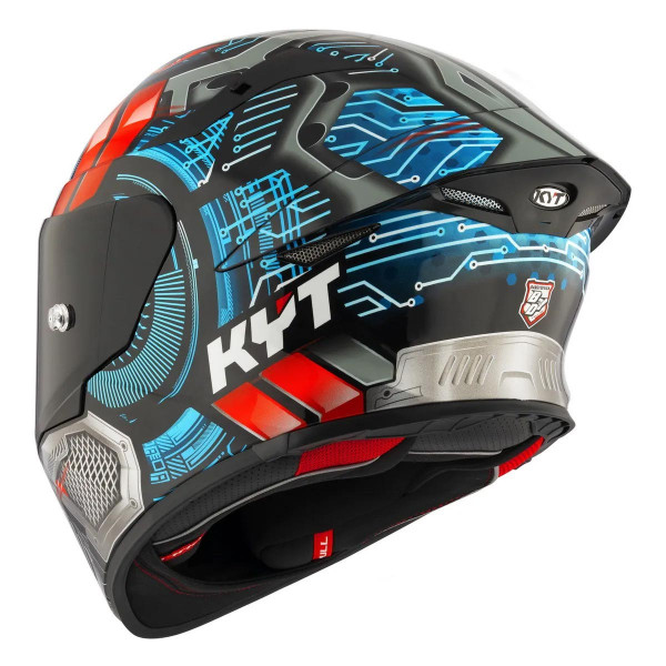 Мотошлем TT-REVO SYNCHROTRON, цвет Черный/Красный, Размер L