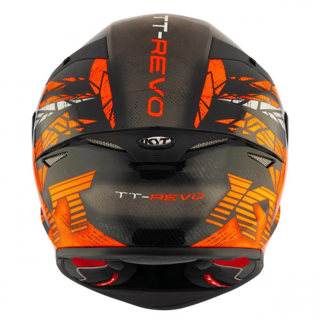 Мотошлем TT-REVO COMBUSTION ORANGE, цвет Оранжевый, Размер 2XL