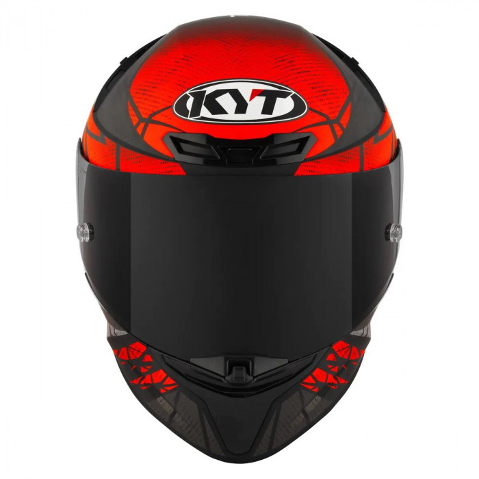 Мотошлем KYT TT-REVO COMBUSTION ORANGE, цвет Красный Матовый, Размер 2XL