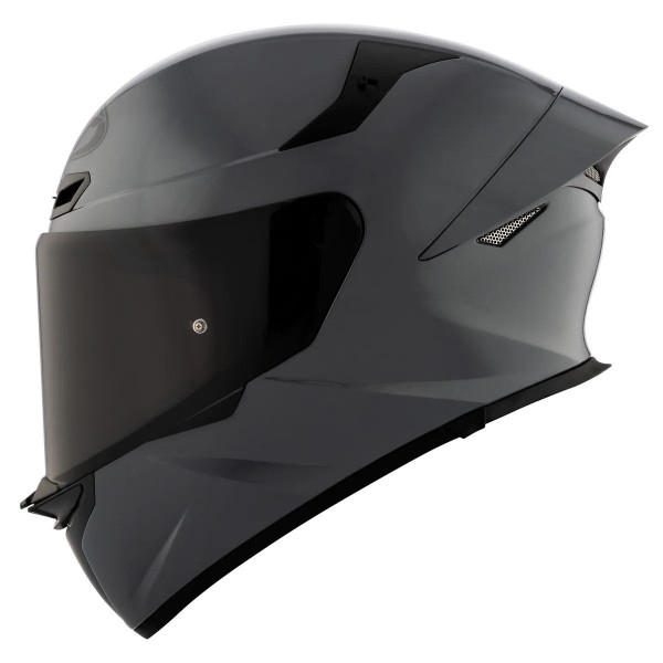 Мотошлем TT-REVO PLAIN, цвет Серый, Размер XL