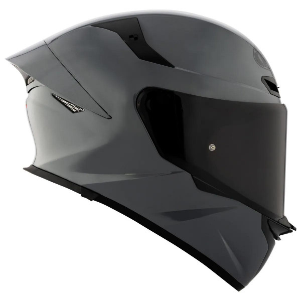 Мотошлем TT-REVO PLAIN, цвет Серый, Размер XL